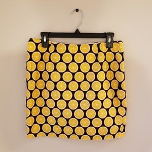 Custom Made Lemon Mini Skirt